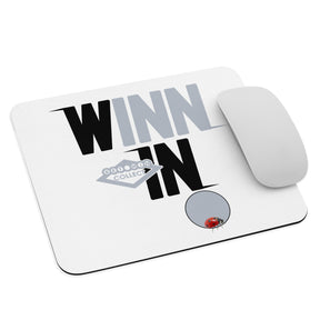 Grey and Black Mouse pad